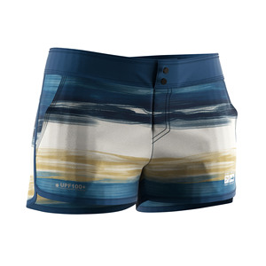 Shorts de Vacaciones para Mujer, Cintura Plana, Secado Rápido, Antibacterianos, para Pesca y Natación - Product Image 3