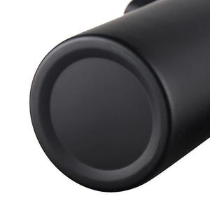 Carafe <span class=keywords><strong>à</strong></span> café isolée <span class=keywords><strong>à</strong></span> double paroi en acier inoxydable noir <span class=keywords><strong>avec</strong></span> logo personnalisé, <span class=keywords><strong>cafetière</strong></span> noire - Product Image 2