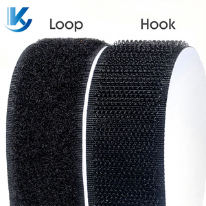 KY 25mm Personnalisé Nylon Crochet et Boucle De Fixation Sans Colle Adhésif À <span class=keywords><strong>Coudre</strong></span> Bande Magique Velcroes Réutilisable Crochet et Boucle Bande Velcroes - Product Image 1