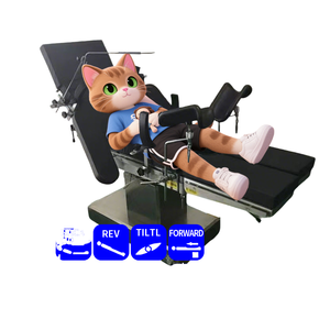 Điện thủy lực điều chỉnh kim loại bảng điều hành với di chuyển có thể gập lại phẫu thuật bảng Bánh Xe Công cụ giao hàng - Product Image 2
