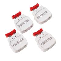 Serrures de sécurité dédiées Zhuoli ZL-F001, scellés inviolables pour compteurs d'eau et de gaz (matériaux Fer+ABS+PC, 21*27.5*8.3mm)