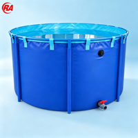Réservoir d'eau pliable en bâche PVC, pliable pour l'irrigation agricole et le stockage d'eau