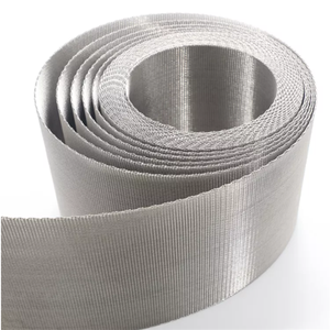 Malla de filtro metálica de acero inoxidable con tejido holandés inverso para extrusora de plástico - Product Image 1