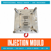 Moule de lampe personnalisé de haute précision, moule d'injection plastique, dessin 2D 3D, certification ISO9001