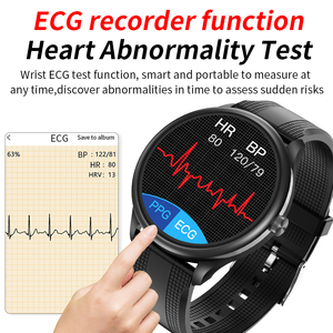 Newest Health Medical <b>Smartwatch</b> Nodic 52832 PPG + <b>ECG</b> Body Temperature Report BT Calling Music Play Smart Watch With AI - Product Image 5