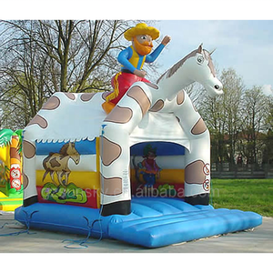 Nouveau grand château gonflable de videur de saut de pastel pour la fête <span class=keywords><strong>d</strong></span>'anniversaires de mariage - Product Image 5