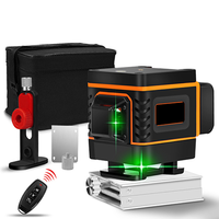 4D vert auto-nivelant 360 degrés Horizontal Vertical 16 lignes niveau laser 4D niveau laser
