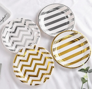 Thân Thiện Với Môi Phân Hủy Sinh Học Dùng Một Lần Bữa Ăn Tối Tấm Set In Giấy Bộ Đồ Ăn Cho Các Bên - Product Image 4