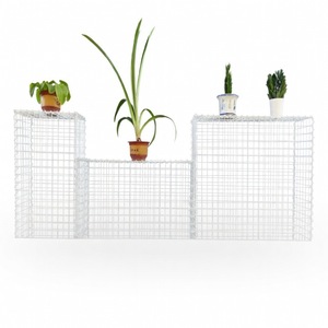 Caisse de <span class=keywords><strong>gabion</strong></span> soudée, gamme complète, galvanisée/PVC, pour murs de soutènement et protection paysagère, directement de l'usine - Product Image 3