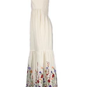 ชุดเดรสผู้หญิงแบบผูกคอ แบรนด์ OEM สำหรับฤดูร้อน ทรงเอไลน์ ปักลายสวยงาม - Product Image 2