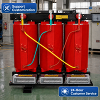 Transformateur de distribution de type sec en résine époxy 10 kV 380 V sur mesure pour les systèmes électriques des ateliers de fabrication