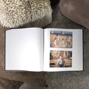 <span class=keywords><strong>Album</strong></span> <span class=keywords><strong>photo</strong></span> de mariage de <span class=keywords><strong>luxe</strong></span> avec couverture en cuir personnalisée, estampage à chaud doré, impression numérique de haute qualité respectueuse de l'environnement et option de logo DIY - Product Image 5