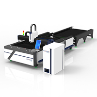 Table d'échange de machine de découpe laser à fibre HX-3015 à vendre plaque mentale