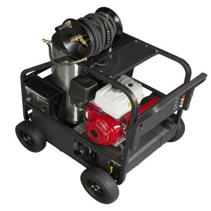 Hidrolavadora <span class=keywords><strong>de</strong></span> Alta Presión <span class=keywords><strong>con</strong></span> <span class=keywords><strong>Motor</strong></span> <span class=keywords><strong>de</strong></span> Gasolina <span class=keywords><strong>de</strong></span> 14 HP, 4000 PSI, Protección Contra Vibraciones para el Suelo y Piezas Internas <span class=keywords><strong>de</strong></span> Precisión - Product Image 1