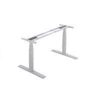 Bureau électrique à double moteur, ergonomique, réglable en hauteur, moderne, extensible, pour utilisation au bureau et avec ordinateur