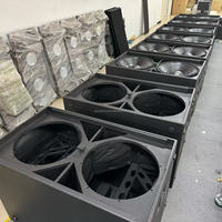 Sub 9006 AS Double caisson de basses actif de 18 pouces Haut-parleur audio professionnel Caissons de basses haute puissance pour DJ Concert Événement