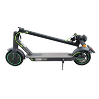 Trottinette électrique pliable avec lumière, vente directe d'usine pour adolescents, batterie au lithium, trottinette à deux roues, trottinette électrique portable pour adultes