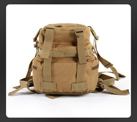 Sac à dos tactique unisexe imperméable à armature interne en polyester Oxford avec compartiment pour ordinateur portable pour camping et randonnée en extérieur