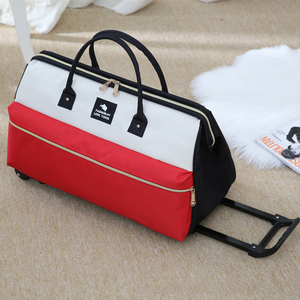 Sac à roulettes moderne classique et simple pour hommes et femmes Bagages d'embarquement étanches avec orthographe Ywheel Travel Trolle Bag - Product Image 4