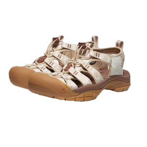 Sandalias de Aventura para Mujer Whisper, Punta Cerrada, Duraderas, Cómodas, Lavables, de Nailon, con Suela de Goma, Color Taupe/Amarillo Dorado - Product Image 2
