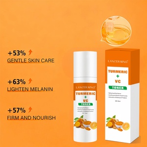 Tónico de Cúrcuma para el Cuidado de la Piel, Sérum con Péptidos Antiarrugas y Antimanchas, para Venta al por Menor - Product Image 4