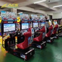 Simulateur de conduite de voiture de course Mario Kart Arcade ACS, machine de jeu vidéo à monnayeur Mario GP 2 pour centre de divertissement