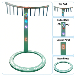 Machine de jeu rapide à monnayeur avec réflexes LED, équipement d'arcade pour aires de jeux intérieures et parcs d'attractions, pour enfants et adultes - Product Image 5