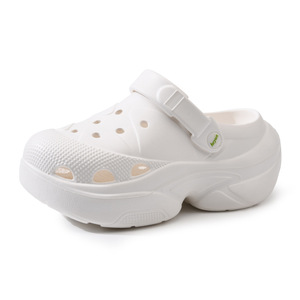Women's Platform <b>Clogs</b> Thick Sole Breathable EVA Beach Sandals Closed Toe Summer Outdoor Wear - Product Image 5