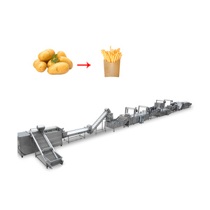 Línea de Procesamiento de Papas Fritas Totalmente Automática de 150 kg/h en Venta - Product Image 1