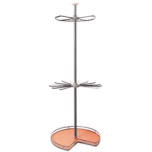 Betoci Wardrobe Rotating Hanger Metal Ceiling Mount Detachable Corner 360 Degree Spinning Rack For Wardrobe Storage - Product Image 1