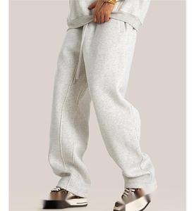 <span class=keywords><strong>Pantalon</strong></span> de yoga taille moyenne pour femmes taille élastique Logo personnalisé <span class=keywords><strong>pantalon</strong></span> de survêtement de sport en <span class=keywords><strong>velours</strong></span> coupe droite ample hanche levage Fitness - Product Image 2