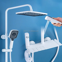 Ensemble de douche de haute qualité avec 5 ans de garantie Ensemble de robinet de douche 4 fonctions Robinets de douche Système mélangeur