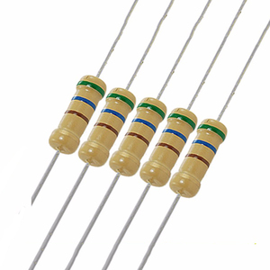 1/4W Carbon Phim Điện Trở Số Lượng Lớn Resistanc P 1000/Túi 2.4R-4M7 Ohm 5% Dung Sai CP dây Cắm Trong Carbon Phim Điện Trở - Product Image 1