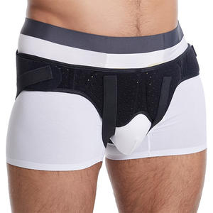 เข็มขัดทางการแพทย์ของผู้ชายสีดำเข็มขัดซ่อมแซมไส้เลื่อนออกแบบตาข่ายสำหรับการป้องกัน - Product Image 2