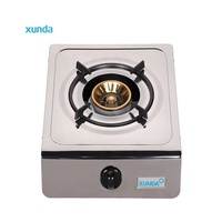 Réchaud à gaz portable Xunda OEM, mini-brûleur, cuisinière à gaz d'extérieur, pour randonnée, camping, brûleur unique, cuisinière à gaz pour la maison et la cuisine
