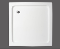 Plateau de salle de bains, base de douche, plateau de salle de bains standard OEM ABS carré blanc