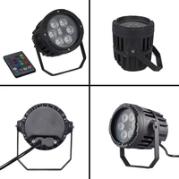 6 projecteurs PAR LED RGB étanches pour événements DJ et parcs à thème, équipement de scène extérieur, indice de protection IP65