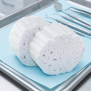 Rouleaux de coton dentaire jetables à haute absorption, <span class=keywords><strong>bandes</strong></span> de coton pour blanchiment dentaire, microblading et usage en salon de beauté - Product Image 1
