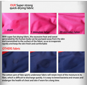 Sujetador Deportivo Acolchado sin Costuras con Estilo Cruzado y Transpirable, Tallas Grandes S-5XL, con Tirantes Ajustables para Mujer - Product Image 4