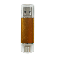 Clé USB Type C personnalisée 2.0 8 Go 16 Go 32 Go 64 Go, clé mémoire pour smartphones, clé USB-C OTG