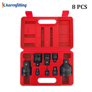 6 Buah Kit Reducer Adaptor Soket Drive 1/4" 3/8" 1/2" 3/4" Konverter Kunci Impack - Product Image 4