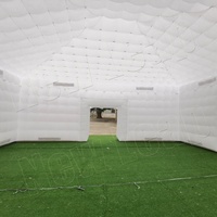 Nuova Tenda Gonfiabile LED 6x6x4m per Photo Booth, Matrimoni, Feste, Discoteche, in Tessuto Oxford