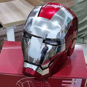 Accessoires de cosplay d'Halloween, super-héros Marvel, <span class=keywords><strong>Iron</strong></span> <span class=keywords><strong>Man</strong></span>, <span class=keywords><strong>casque</strong></span> électronique portable 1:1 avec commande vocale - Product Image 3