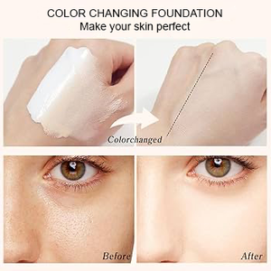 S'adapte à la couleur <span class=keywords><strong>de</strong></span> votre peau, <span class=keywords><strong>fond</strong></span> <span class=keywords><strong>de</strong></span> <span class=keywords><strong>teint</strong></span> changeant <span class=keywords><strong>de</strong></span> couleur naturel toute la journée avec SPF, correcteur avec étiquette privée - Product Image 4