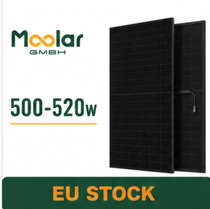 Panneau solaire AIKO 500W N-Type ABC tout noir 120 cellules double vitrage 23.2 Stock allemand prêt à l'emploi - Product Image 1