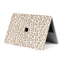 2024 Hot New Leopard Pattern PU Housse en cuir pour ordinateur portable pour MacBook Pro 13 avec barre tactile