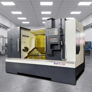 Tour CNC à lit incliné TCK56, système Fanuc/GSK, pour le traitement des métaux - Product Image 5