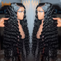 Penjual Wig Rambut Manusia Vietnam Mentah Tanpa Proses Kimia, Wig Deep Wave HD Lace Frontal, Penjual Wig Rambut Manusia, Wig Lace Front untuk Wanita Kulit Hitam