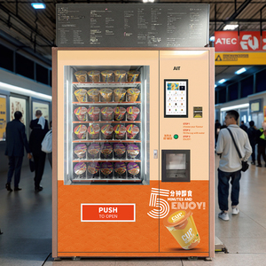 Máquina Expendedora Completa con Función SDK para Fideos Instantáneos y Agua Caliente, Acepta Efectivo, Monedas y Tarjetas - Product Image 2