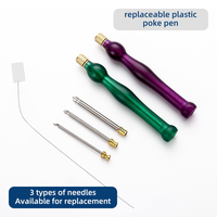 Aiguille à feutrer JP avec tête interchangeable, durable, pour tricot, broderie et poinçonnage